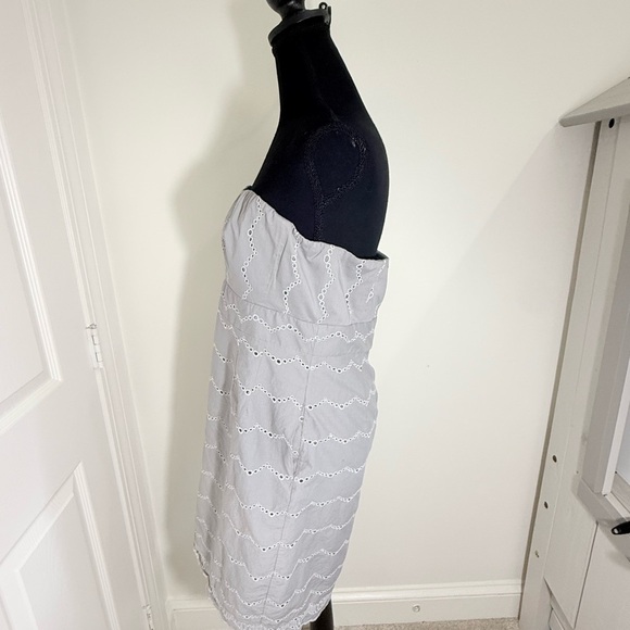 J. Crew Gray Strapless Sundress for Cocktail Events - Picture 7 of 7